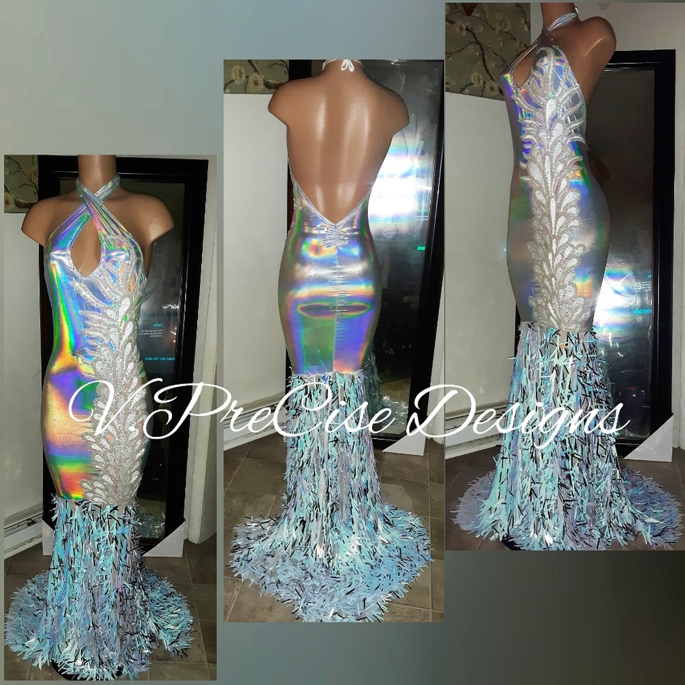 🦄Iridescent Unicorn Gown🦄 (Custommade)